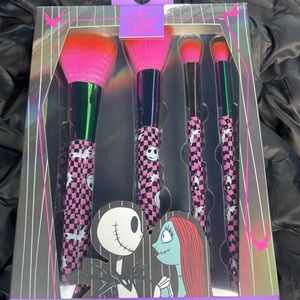 Tim Burton's The Nightmare Before Christmas Makeup Brush Set New